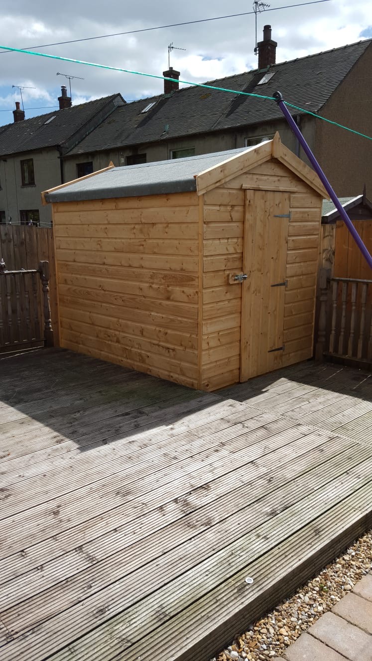 Summer Rooms — example installation completed in an Edinburgh garden