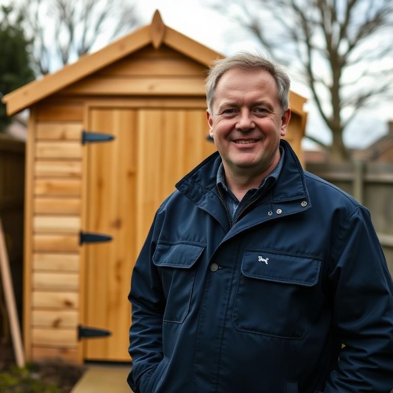 Founder & Workshop Lead at Edinburgh Shed Centre — building pressure-treated timber sheds in Edinburgh