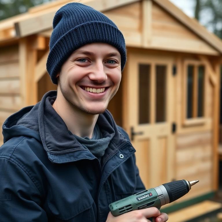 Apprentice Joiner at Edinburgh Shed Centre — building pressure-treated timber sheds in Edinburgh